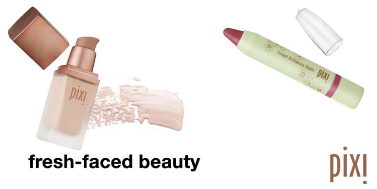Pixi Flawless Beauty Primer No. 1 and Pixi Tinted Brilliance Balm