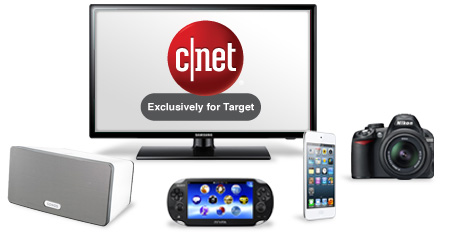 CNET Exclusively for Target.