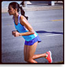 woman running. click here to open a new window to the Target C9 Instagram page