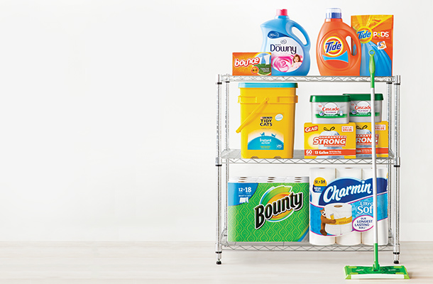 free $5 gift card when you buy 2 household essentials or pets items. plus, save an additional 10% with order pickup.