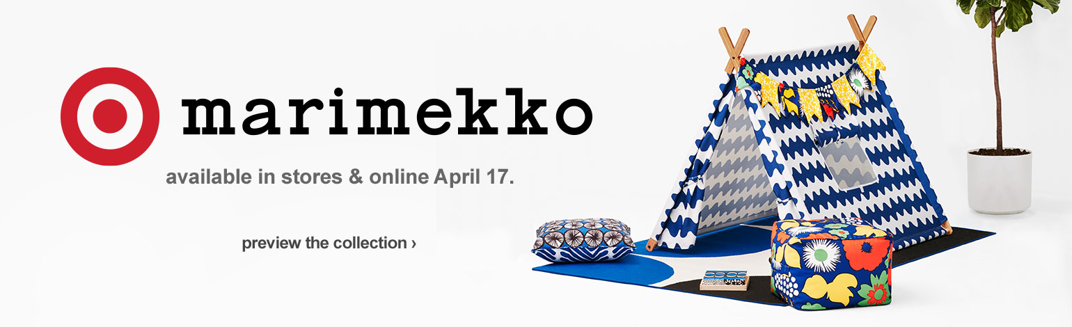Marimekko available in stores & online April 17. Preview the collection.