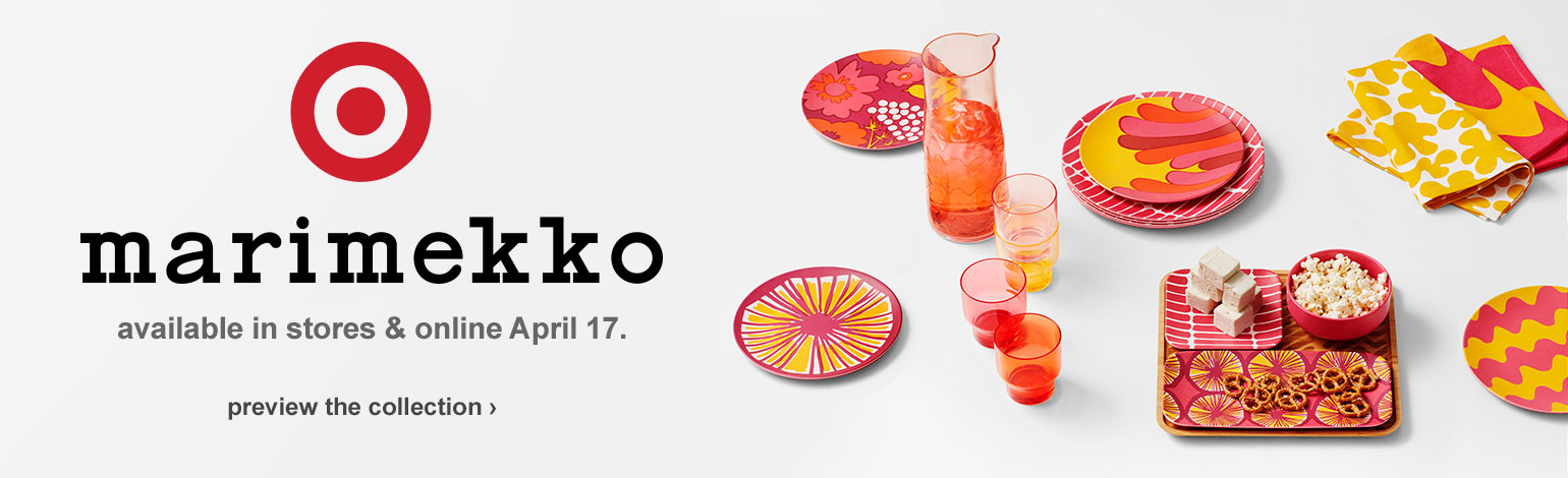Marimekko available in stores & online April 17. Preview the collection.