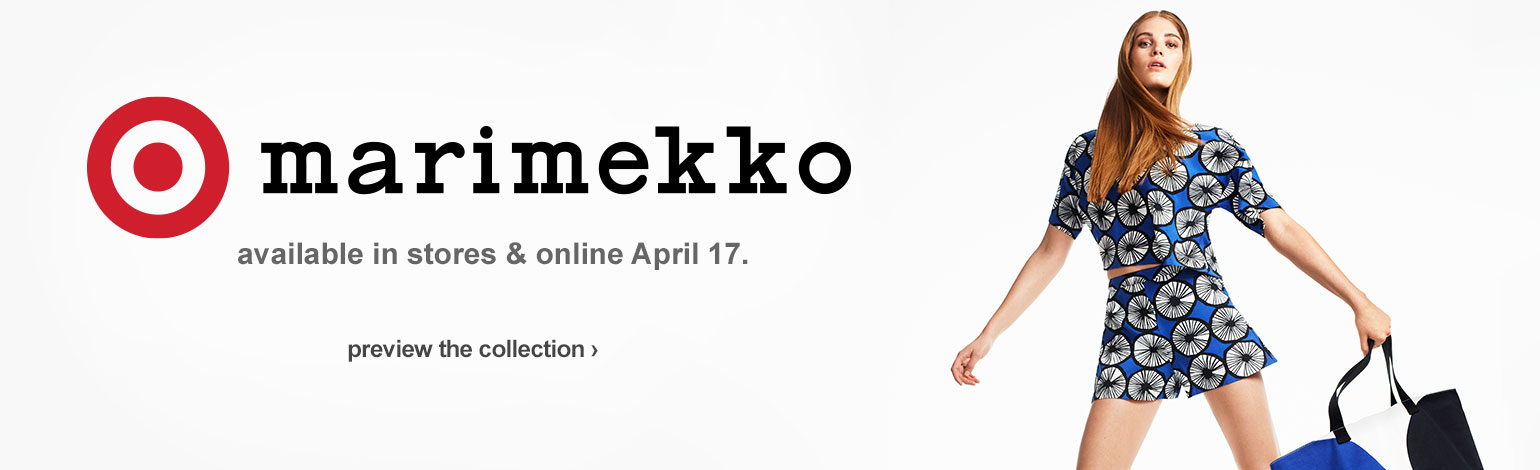 Marimekko available in stores & online April 17. Preview the collection.