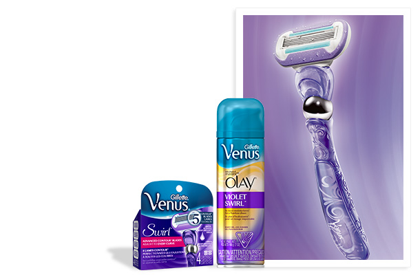 gillette venus swirl women's razor
