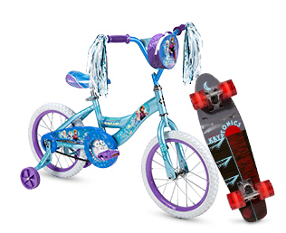 kids' bikes & skateboards deals